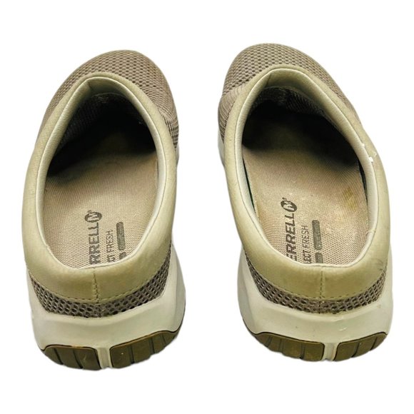 Merrell Encore Women's Slip On Mules Silver Birch Size 8 EUC - Picture 6 of 9